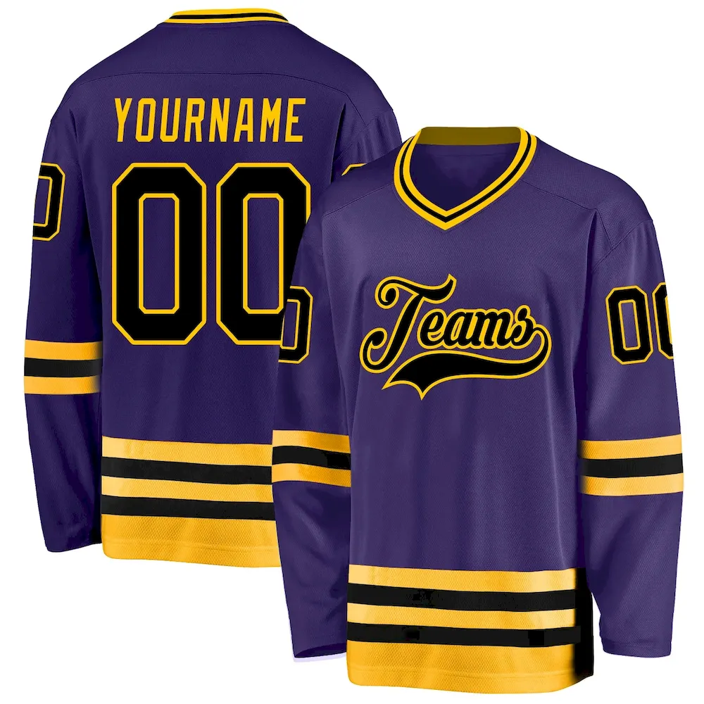 purple_0153.webp Custom Purple Black-Gold Hockey Jersey - Image 1
